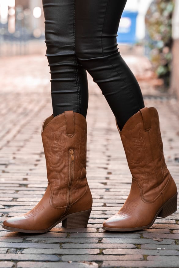Rox Cowboy Boots Cognac – shoparchief — foto 2