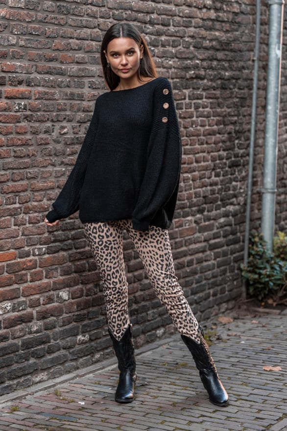 Lise Leopard Pants Beige – shoparchief — foto 6
