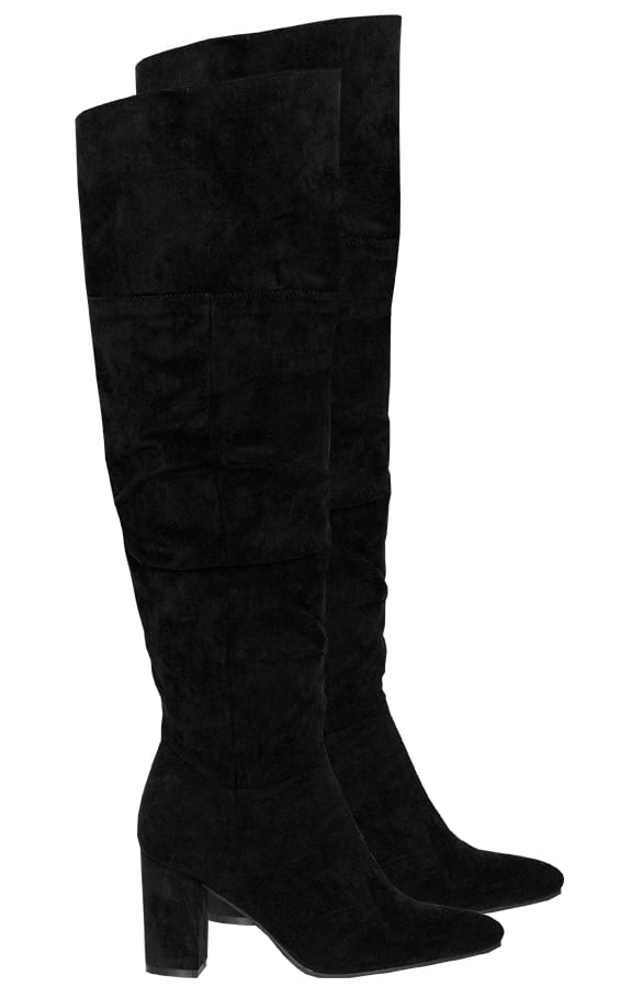 Sophia Overknee Laarzen Zwart – shoparchief