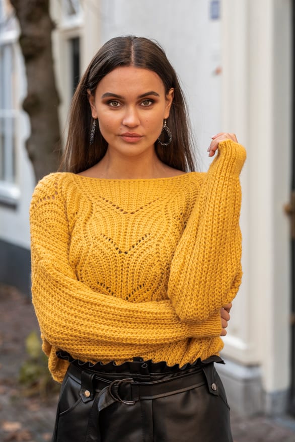 Yara Sweater Okergeel – shoparchief — foto 2