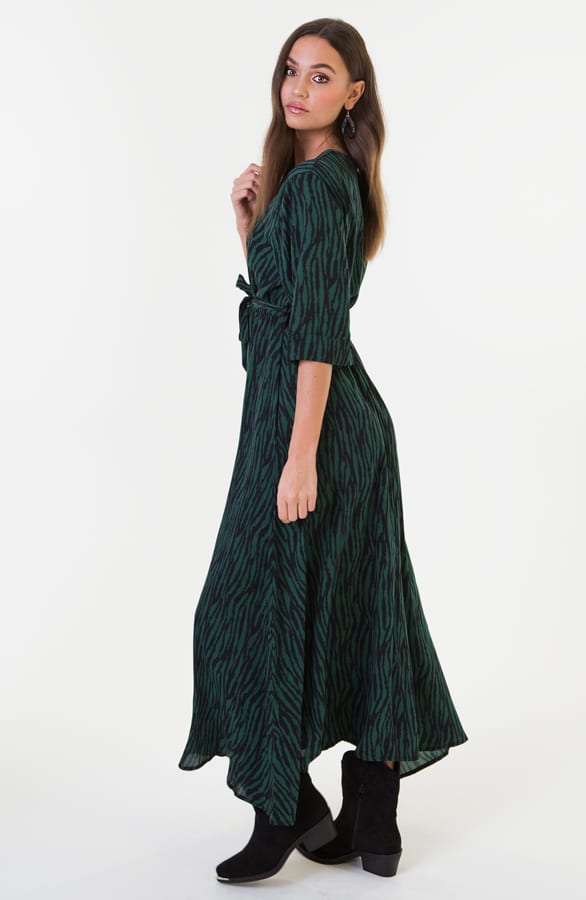 Alexa Zebra Jurk Groen – shoparchief — foto 2