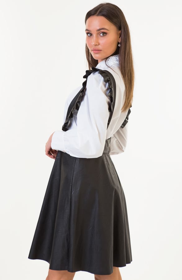 Dana Bretels Jurk Ruffle – shoparchief — foto 3