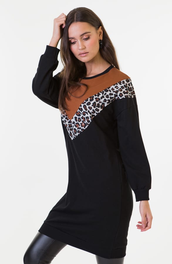 Daphne Panter Jurk Cognac – shoparchief — foto 4