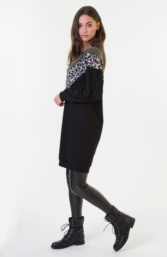 Daphne Panter Jurk Legergroen – shoparchief — foto 4