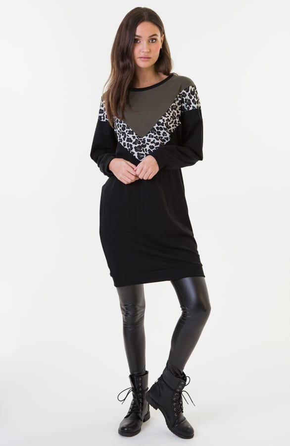 Daphne Panter Jurk Legergroen – shoparchief — foto 2