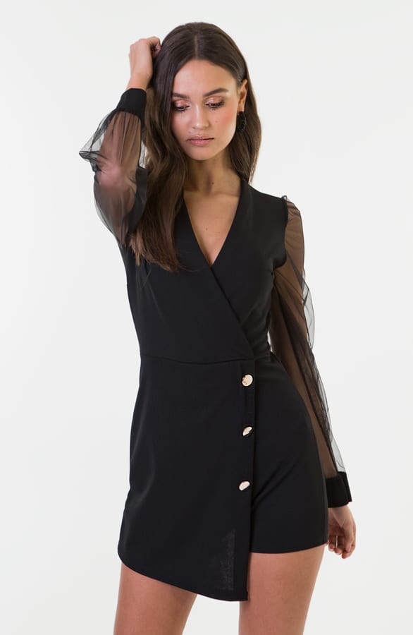 Denise Blazer Playsuit Tule – shoparchief — foto 3