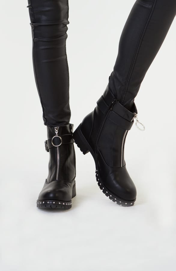 Elsie Biker Zip Boots – shoparchief — foto 2