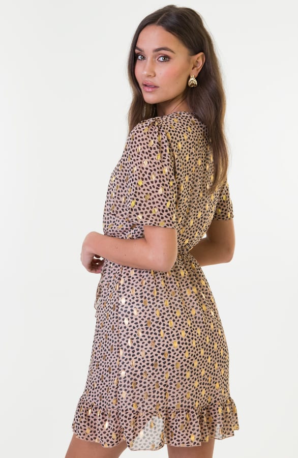 Emma Cheetah Dress Beige – shoparchief — foto 4