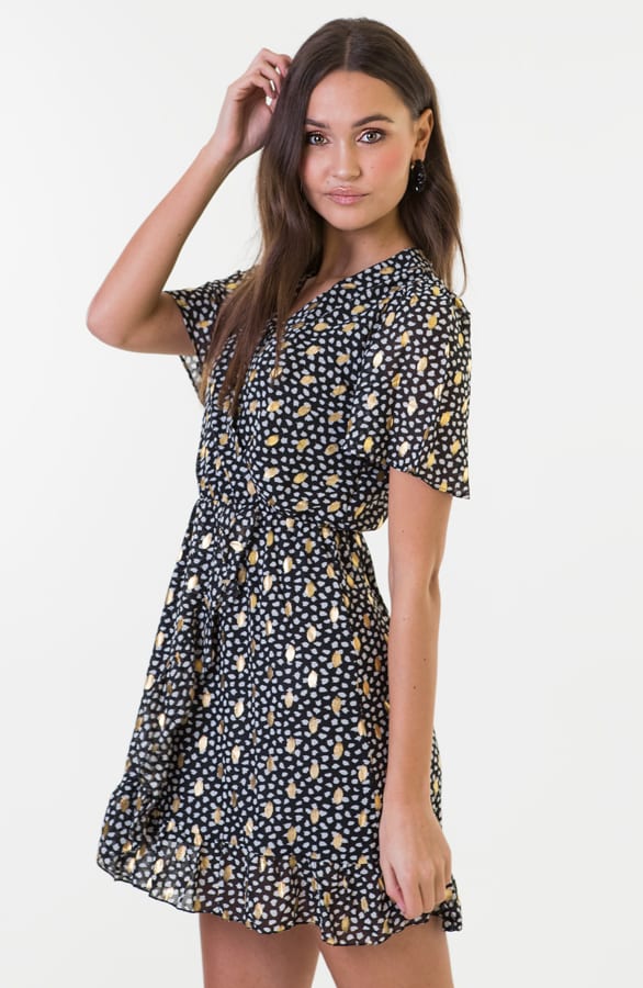 Emma Cheetah Dress Black – shoparchief — foto 6