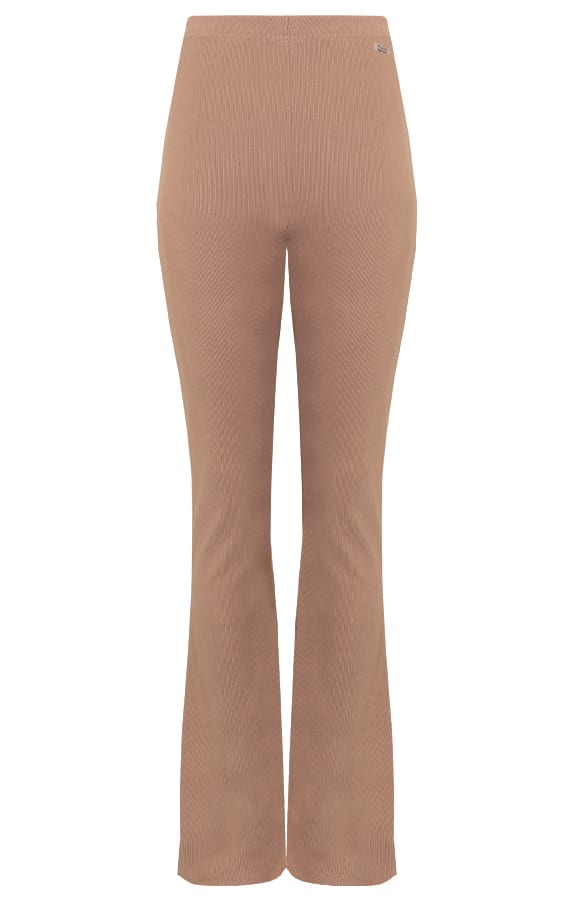 Isa Flared Broek Taupe – shoparchief