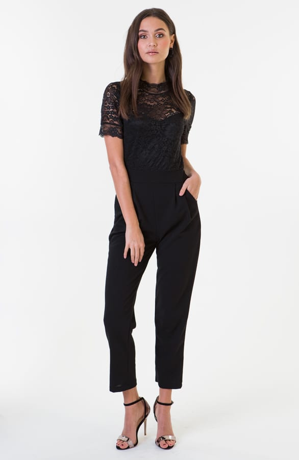 Grace Jumpsuit Kant Zwart – shoparchief — foto 2