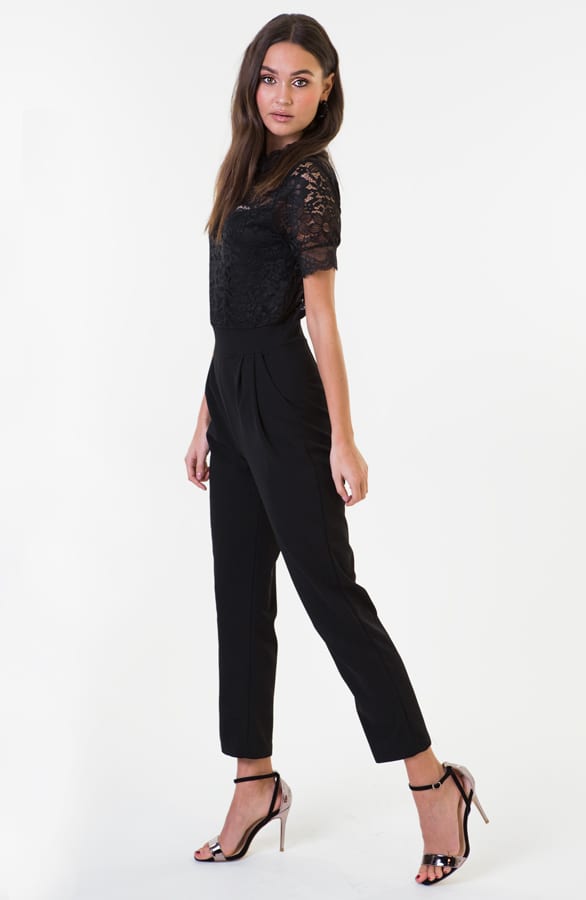 Grace Jumpsuit Kant Zwart – shoparchief — foto 4