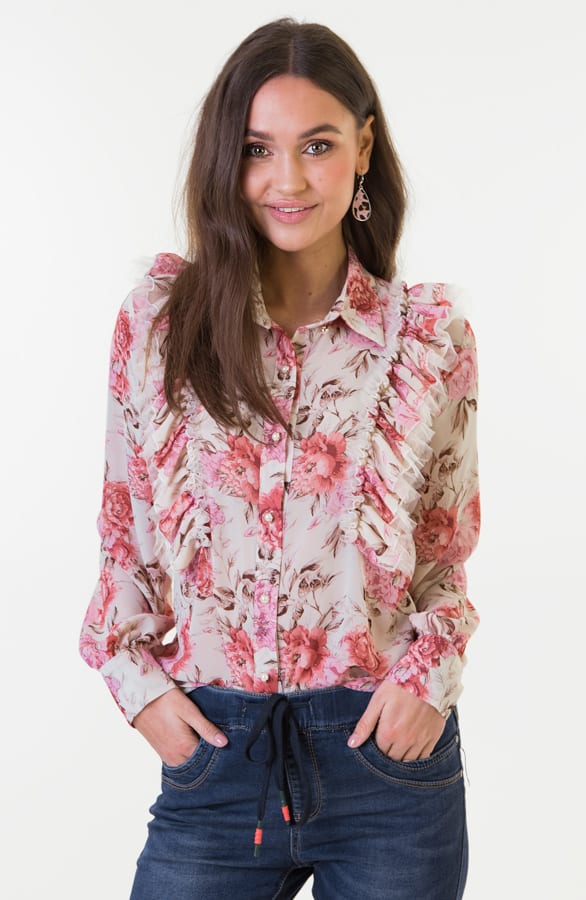 Hailey Bloemen Blouse – shoparchief — foto 2