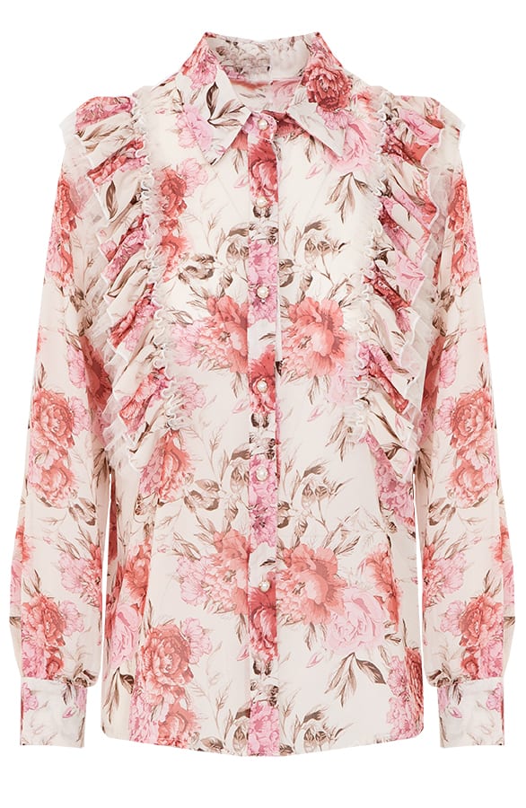 Hailey Bloemen Blouse – shoparchief
