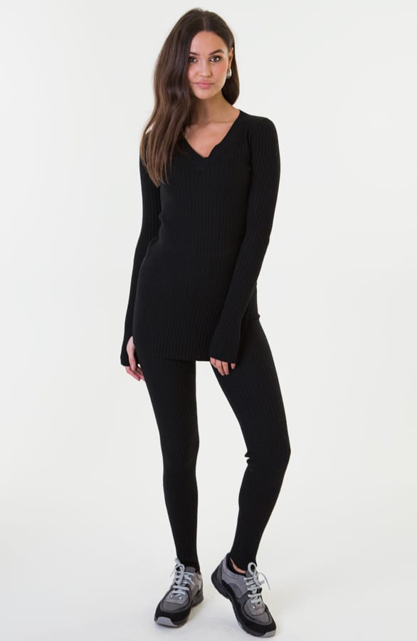 Legging Knitted Black – shoparchief — foto 5