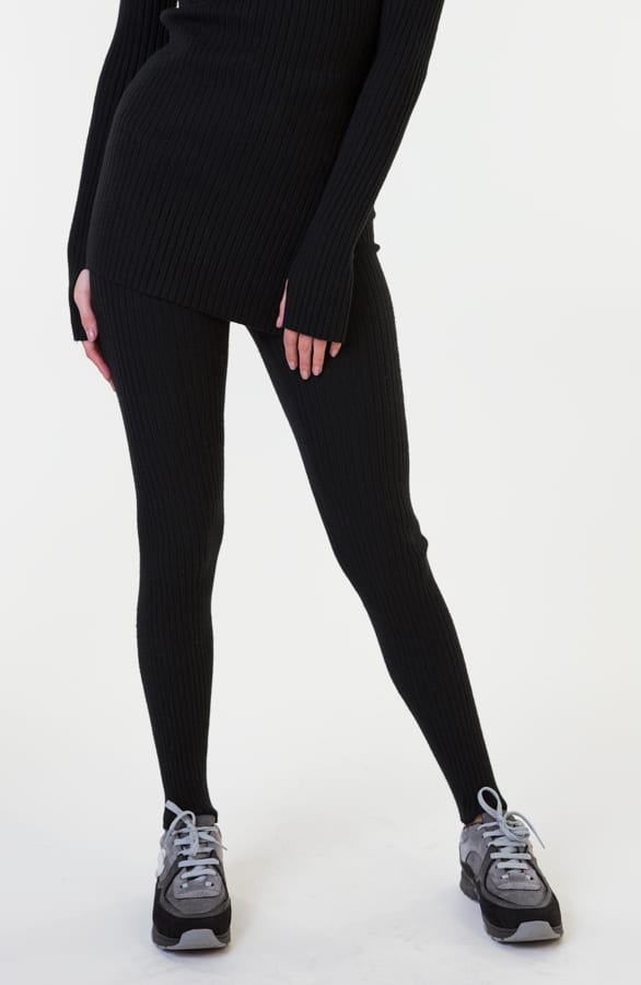 Legging Knitted Black – shoparchief — foto 2