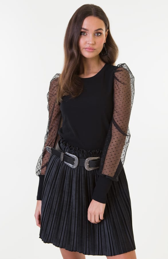 Liz Polkadot Trui Zwart – shoparchief — foto 7