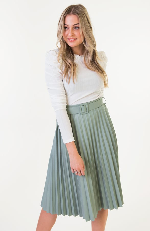 Luna Sleeve Pofmouwen Wit – shoparchief — foto 4