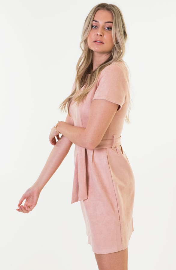Margot Suede Jurk Roze – shoparchief — foto 6