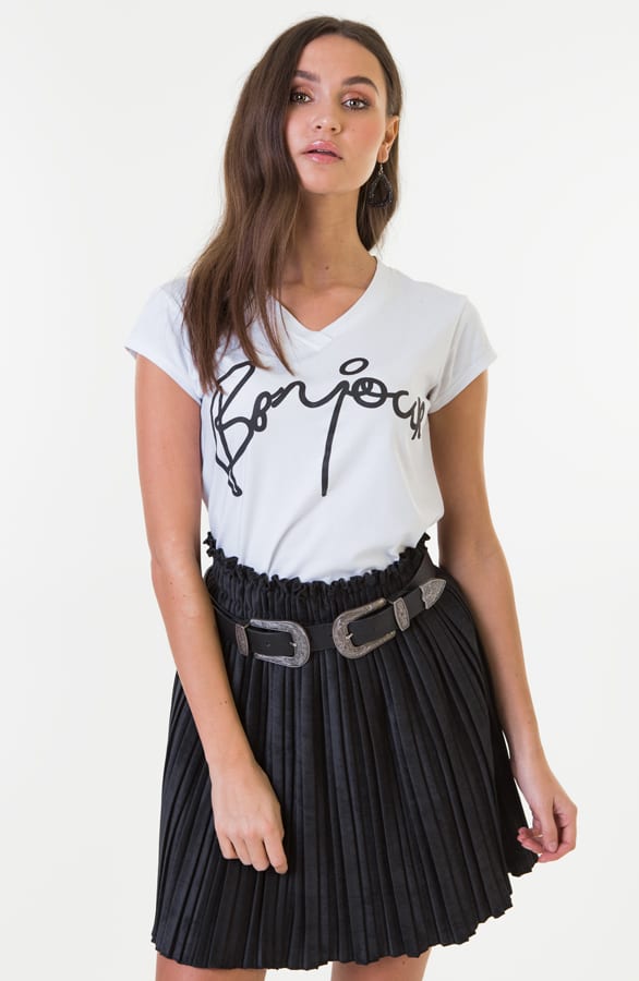 Paris Bonjour Top Zwart – shoparchief — foto 2