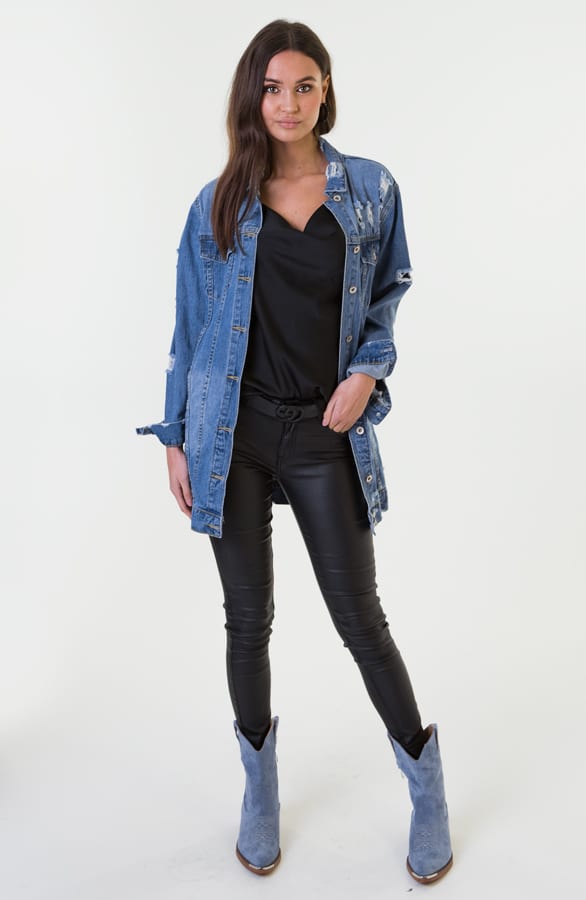 Iris Cowboylaarzen Metallic Blauw – shoparchief — foto 7