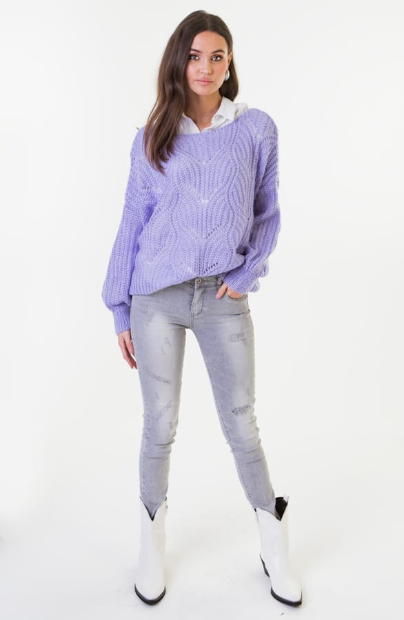 Yara Sweater Lila – shoparchief — foto 3
