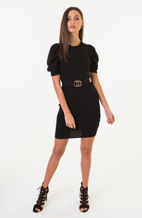 Aria Pofmouwen Jurk Met Ceintuur – shoparchief — foto 4