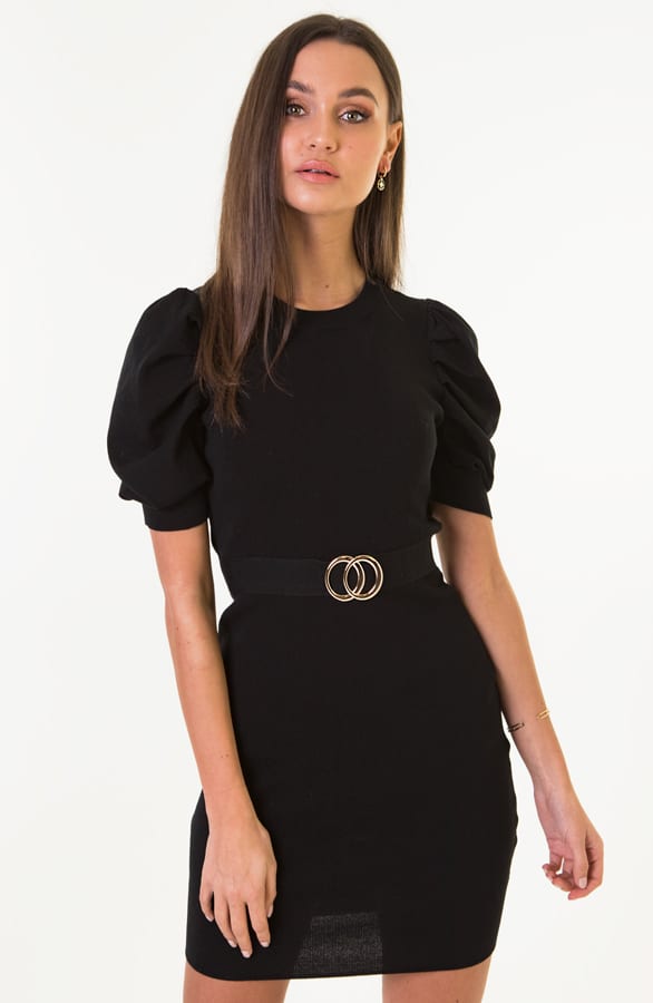 Aria Pofmouwen Jurk Met Ceintuur – shoparchief — foto 3