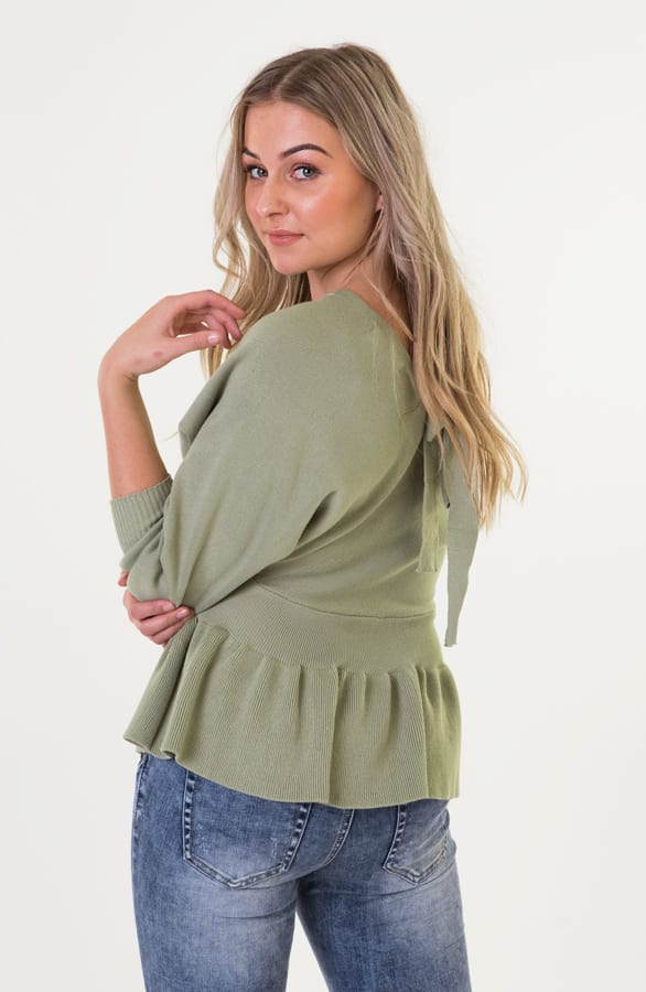 Becky Trui Met Overslag Mint – shoparchief — foto 4