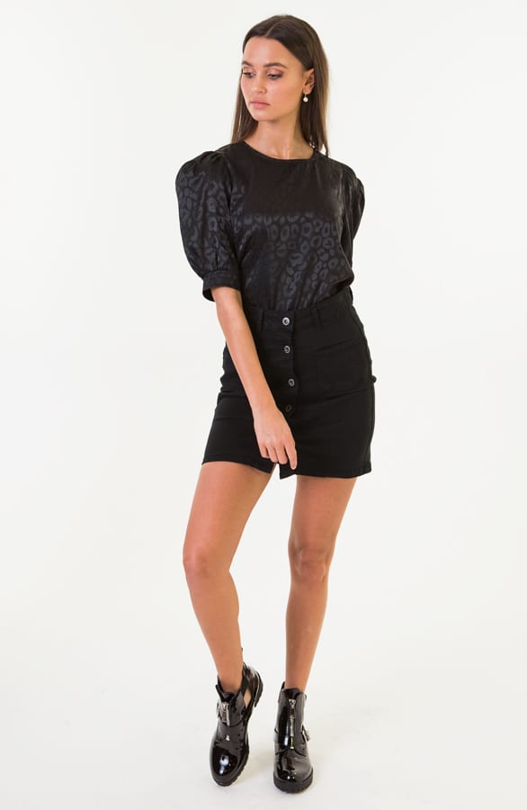 Cindy Cut Out Boots Lak Zwart – shoparchief — foto 5