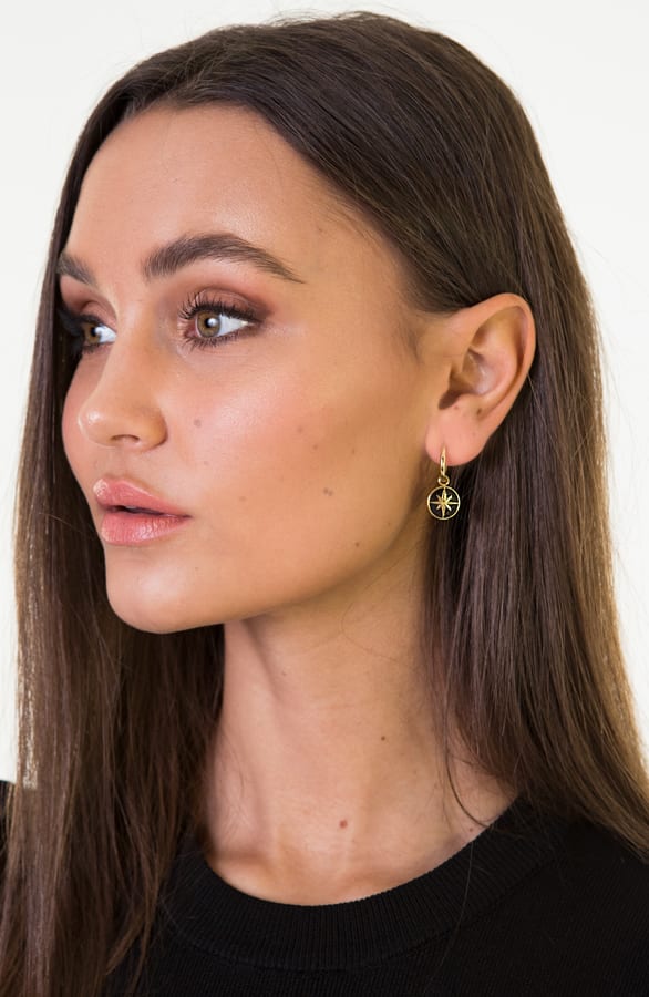 Chelsey Star Earring Black – shoparchief