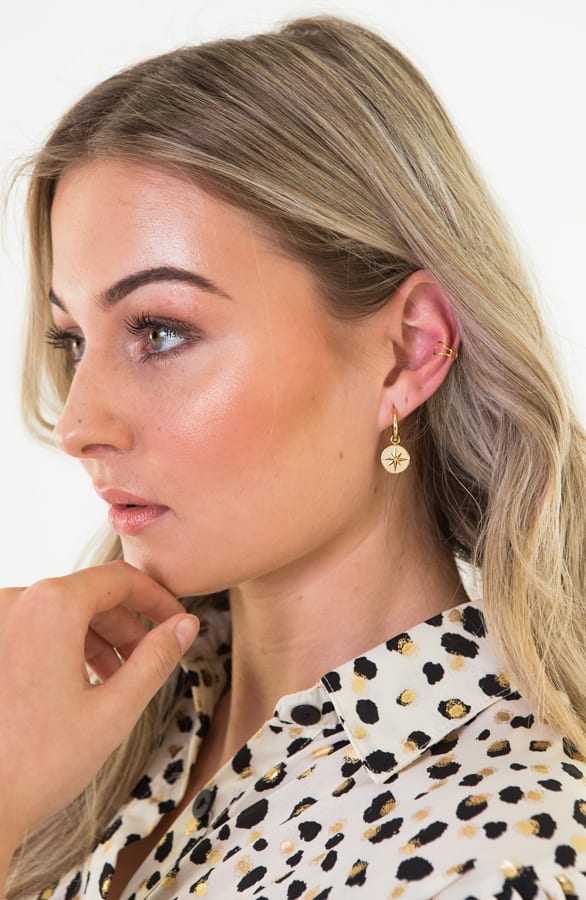 Chelsey Star Earring Creme – shoparchief