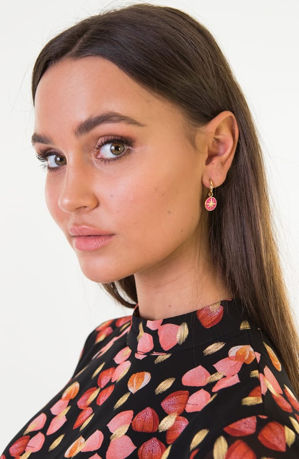 Chelsey Star Earring Pink – shoparchief — foto 2