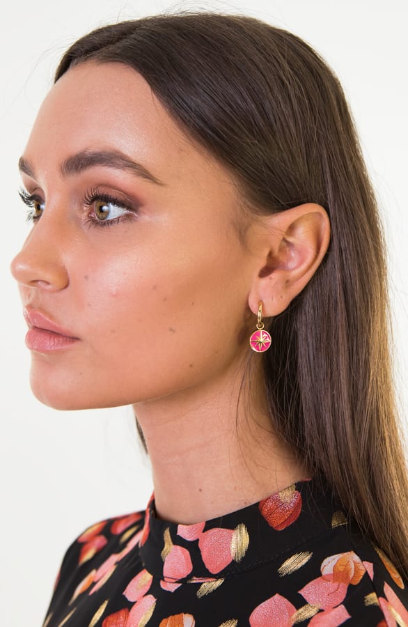 Chelsey Star Earring Pink – shoparchief — foto 3