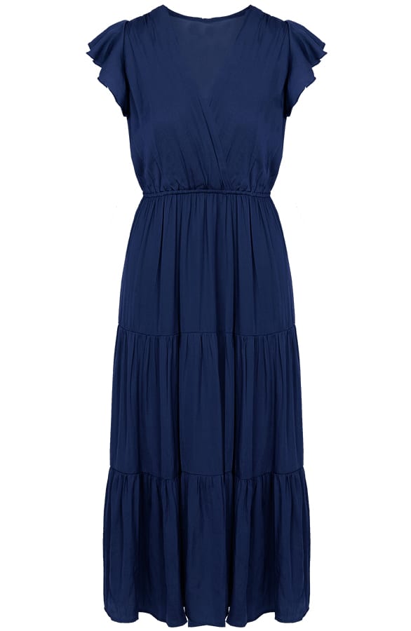 Claudia Maxi Jurk Marine – shoparchief