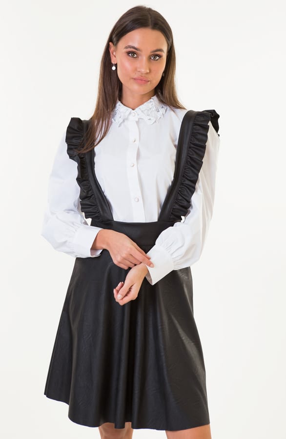 Noor Pofmouwen Blouse Wit – shoparchief — foto 4