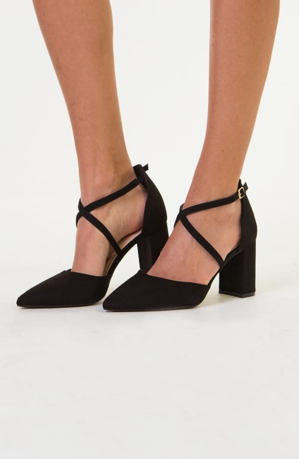 Dewi Suede Hakken Zwart – shoparchief