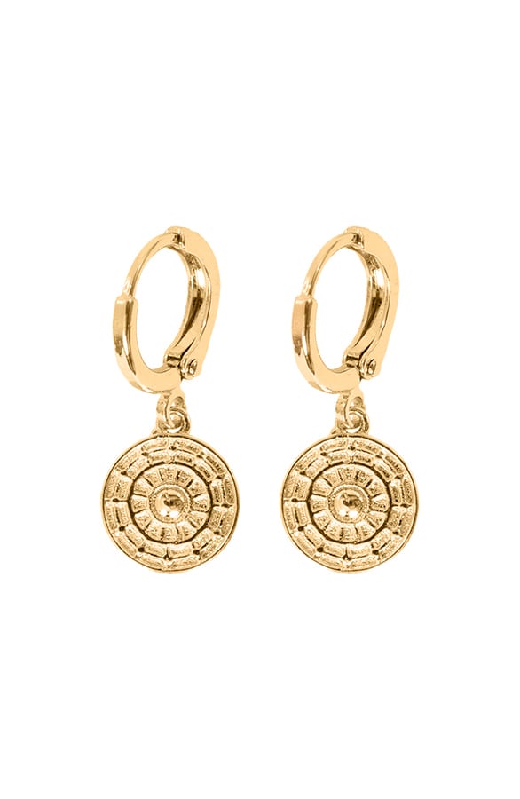 Elif Coin Earrings Gold β shoparchief