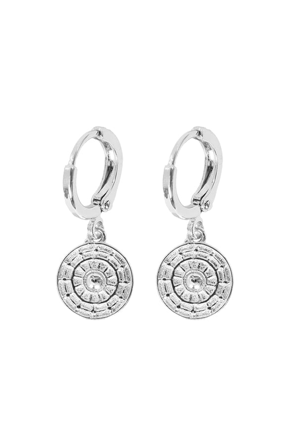 Elif Coin Earrings Silver – shoparchief