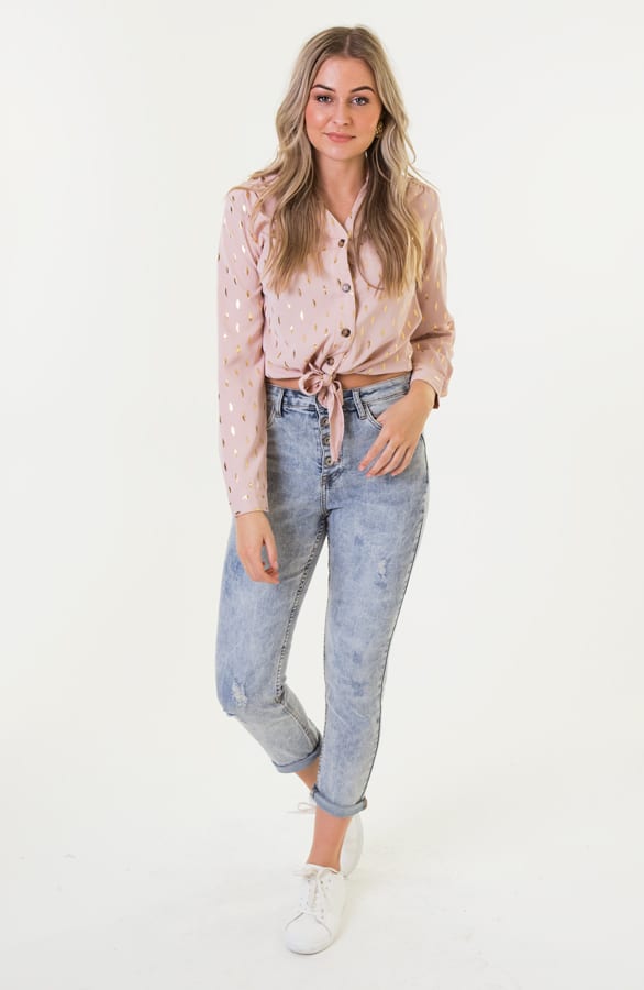 Emilia High Waist Jeans Blauw – shoparchief — foto 6