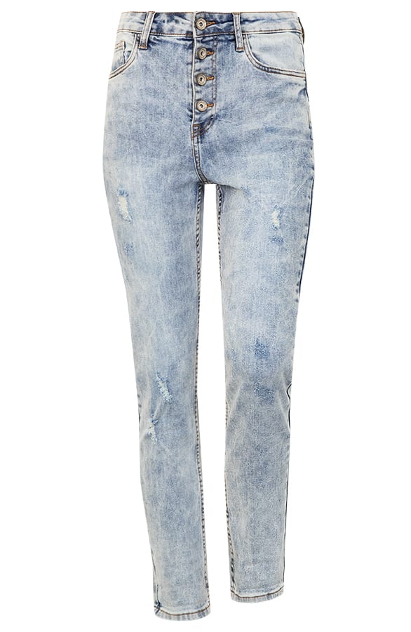 Emilia High Waist Jeans Blauw – shoparchief