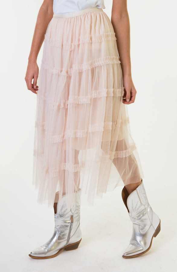 Flore Tule Rok Beige – shoparchief — foto 3