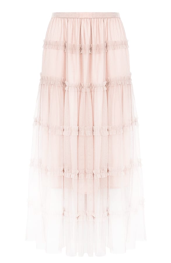 Flore Tule Rok Beige – shoparchief