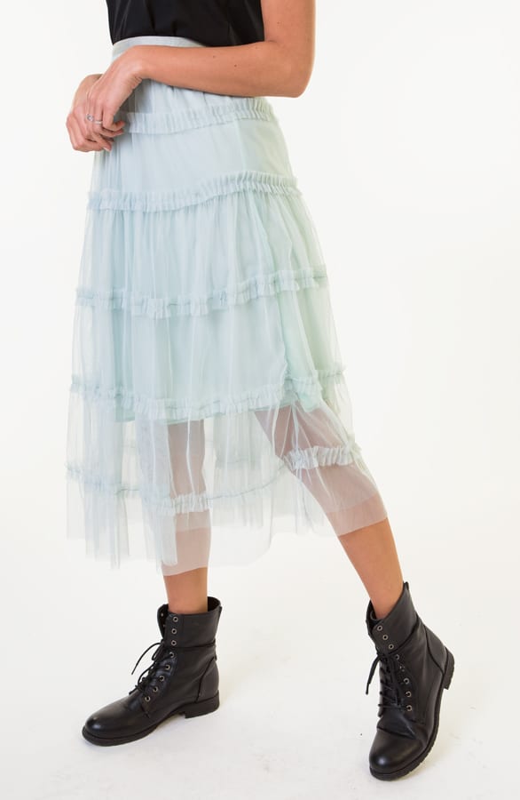 Flore Tule Rok Mint – shoparchief — foto 3