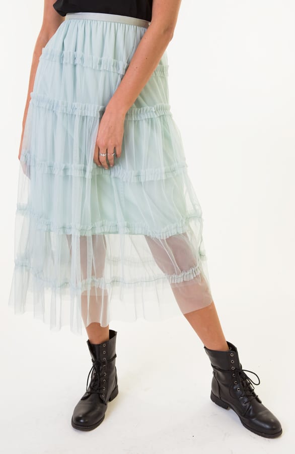 Flore Tule Rok Mint – shoparchief — foto 4