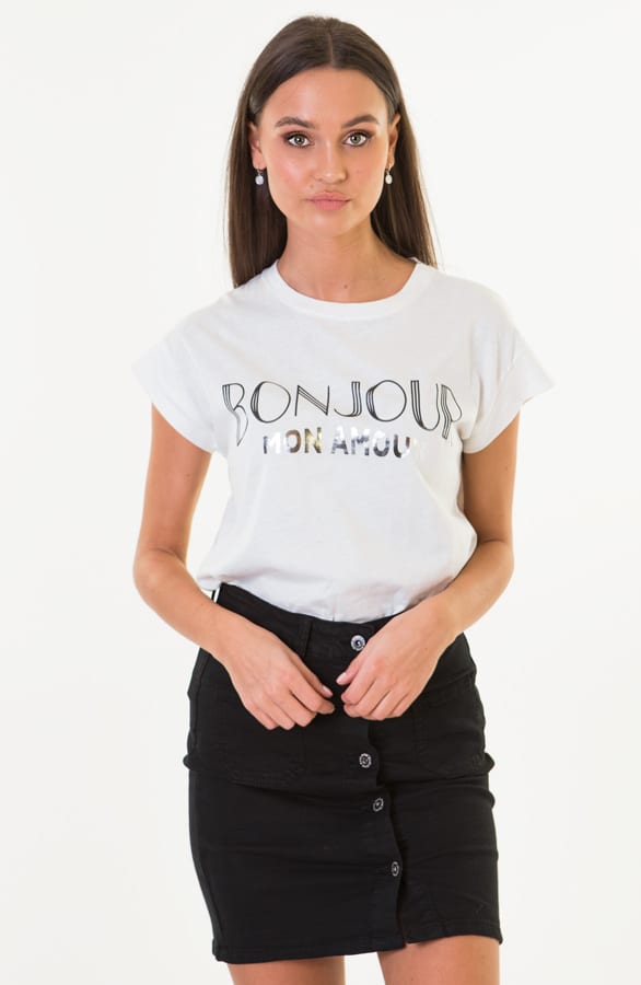 Irene Bonjour Mon Amour Top Zwart – shoparchief — foto 5