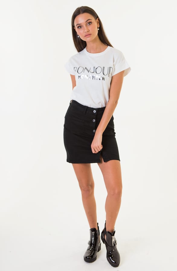 Irene Bonjour Mon Amour Top Zwart – shoparchief — foto 3