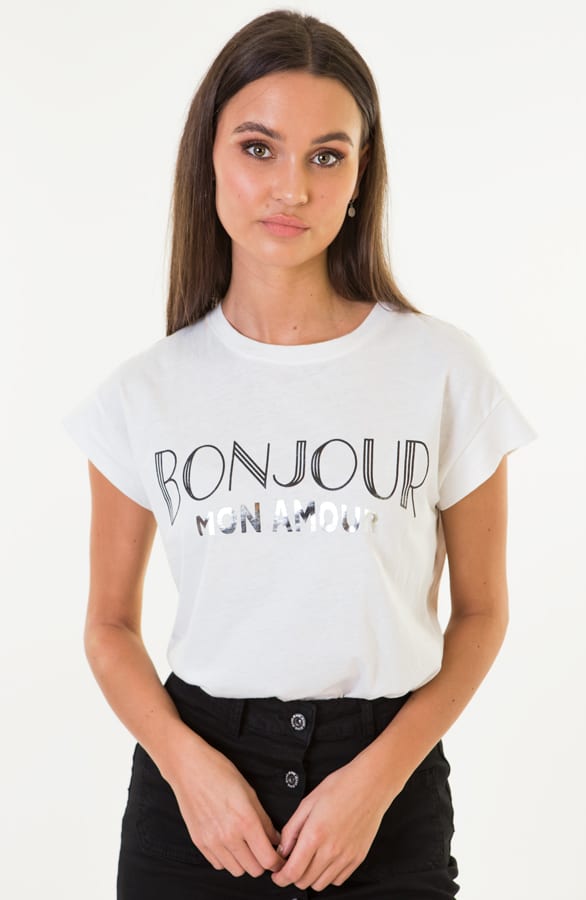 Irene Bonjour Mon Amour Top Zwart – shoparchief — foto 2