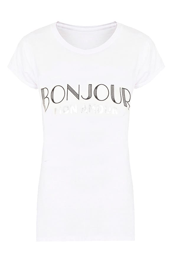 Irene Bonjour Mon Amour Top Zwart – shoparchief