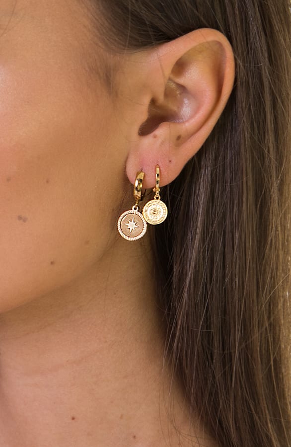 Isabel Star Earrings Gold – shoparchief — foto 3
